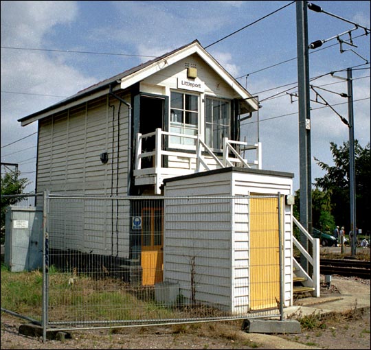 Littleport signal box from back  Littleport signal box from back