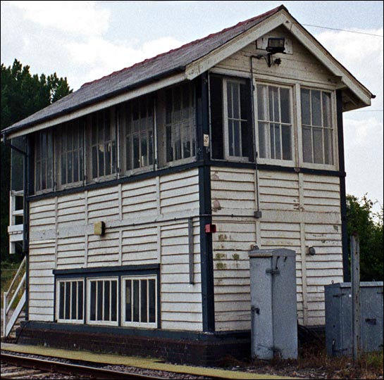 Littleport signal box after the wires came  to Littleport Littleport signal box after the wires came  to Littleport