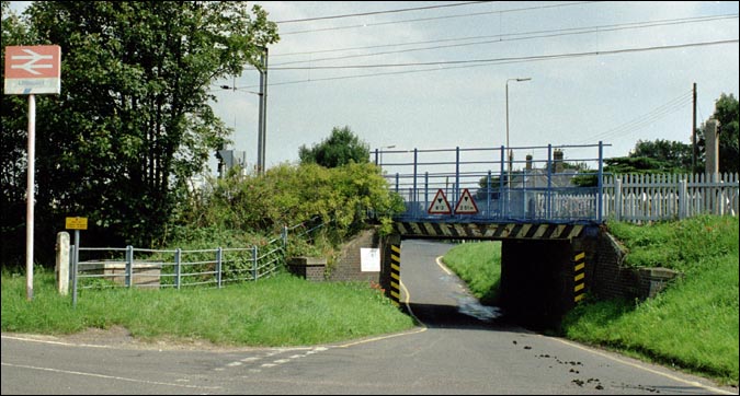 low road under bridge at Littleport  low road under bridge at Littleport to use while the gates are closed