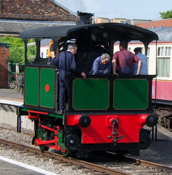 Cockrill 0-4-0 VBT steam Tram engine