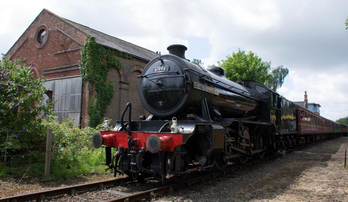 2-6-0 no.61994 The Great Marquess at Yaxham