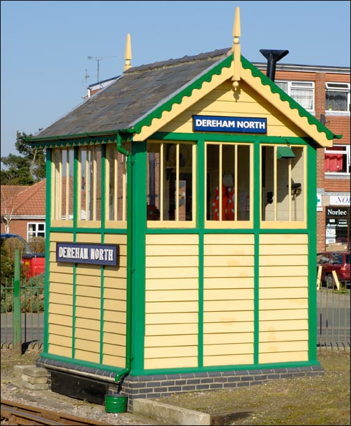 Dereham North box at Dereham station in 2011