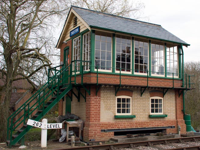 Thuxston signal box 