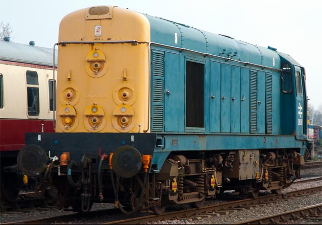 Class 20 D 8069 at the Mid-Norfolk's Diesel gala 2012