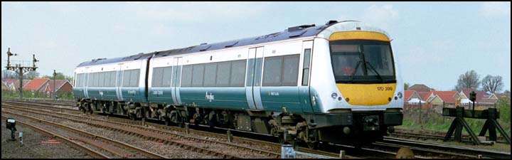 Anglia 2 car class 170 399 