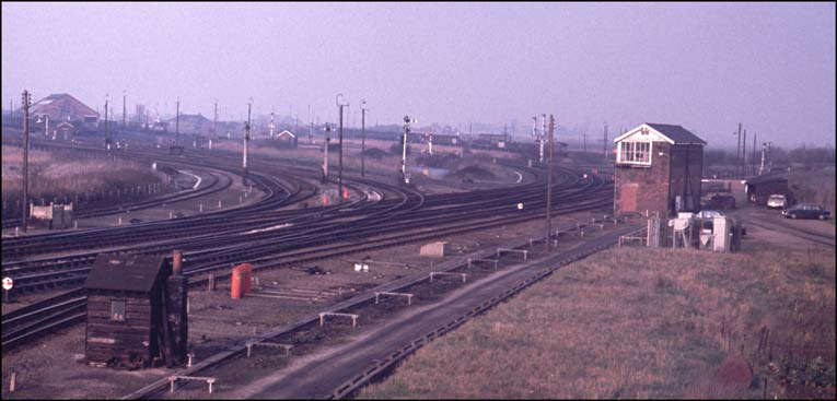 Whitemoor Marshalling Yard in early 1970s