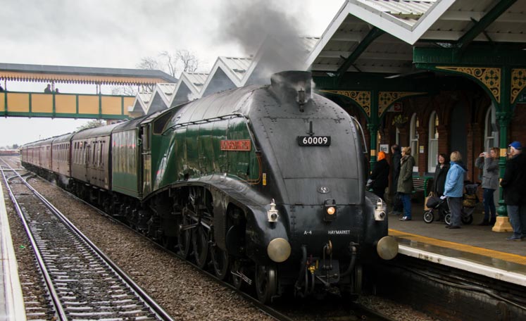 A4 60009 on the 7th of December 2017 