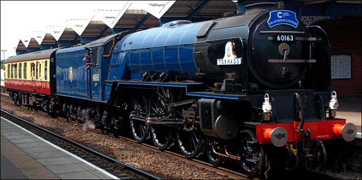 Tornado at March station on the 21st June 2013