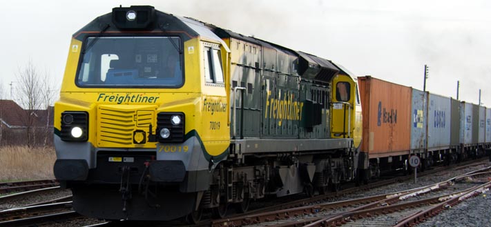 Freightliner class 70019 