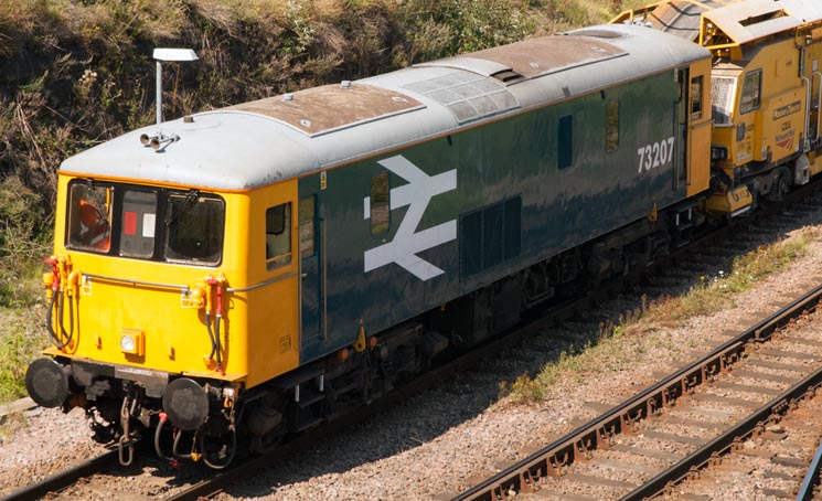 Class 73207 at Whitemoor in 2009