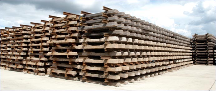 More Track waiting to be recycled at Whitemoor 2011