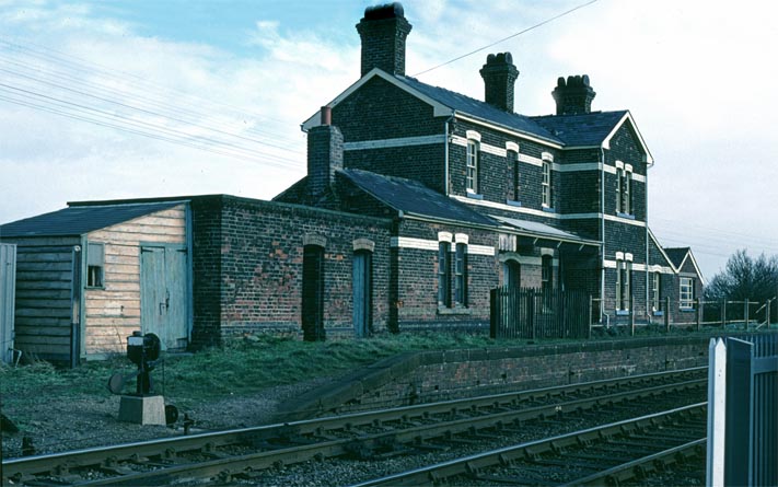 French Drove station (closed) while the the line was still open.