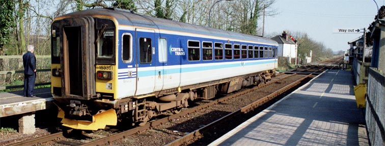 Central trains class 153281 