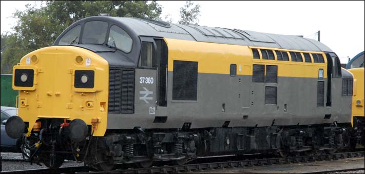 Class 37 360 at the MNR class 37 gala