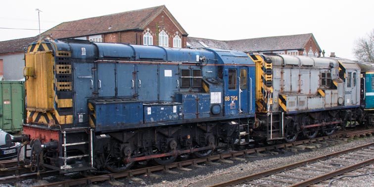 RMS Locotec class 08754 and Class 08847 