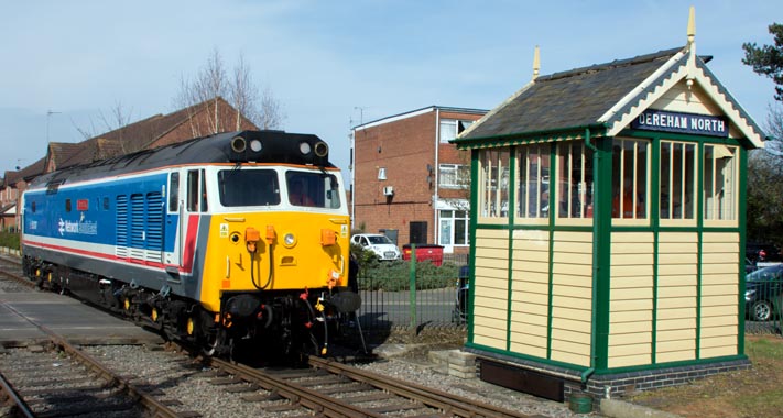 Class 50017 light engine 