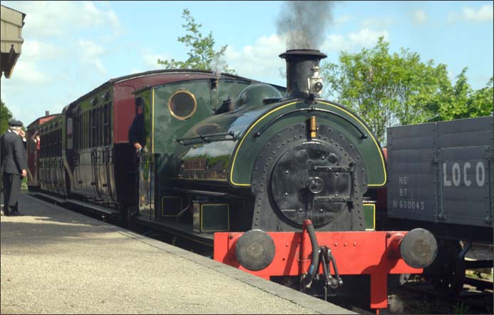 Falmouth Docks and Engineering Co No3 at Brockford and Wetheringsett 