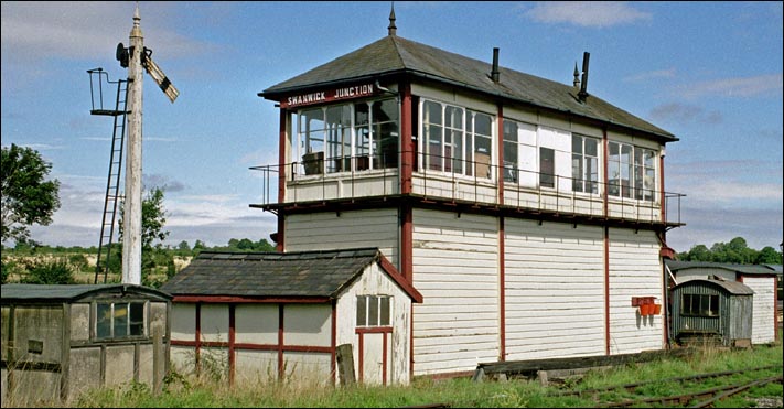 Swanwick Junction signal box. Swanwick Junction signal box.