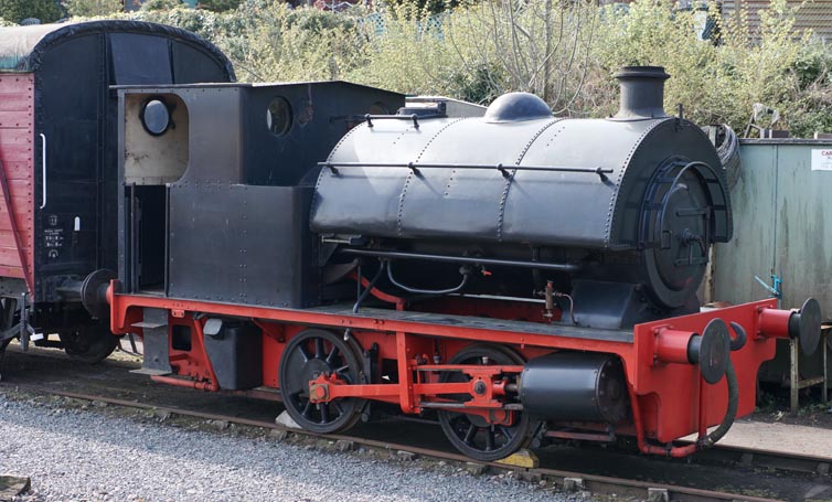 Black 0-4-0ST 