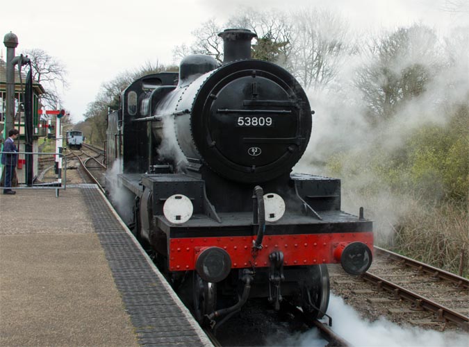  53809 at Holt on Saturday 21st April 2019.