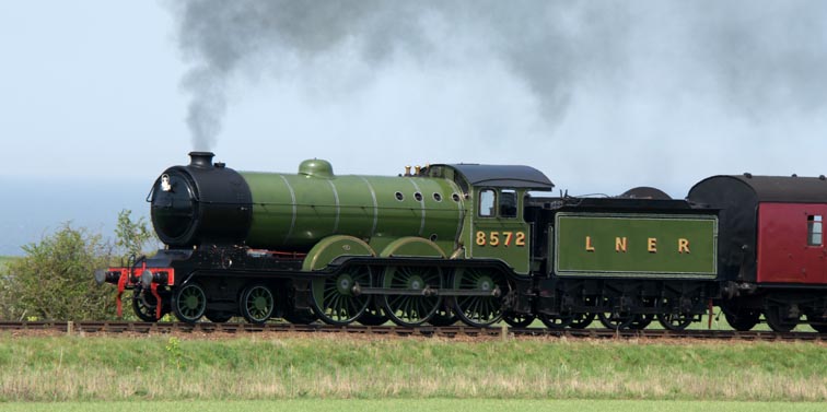 LNER B12 8572 Between Sheringham and Weybourne 