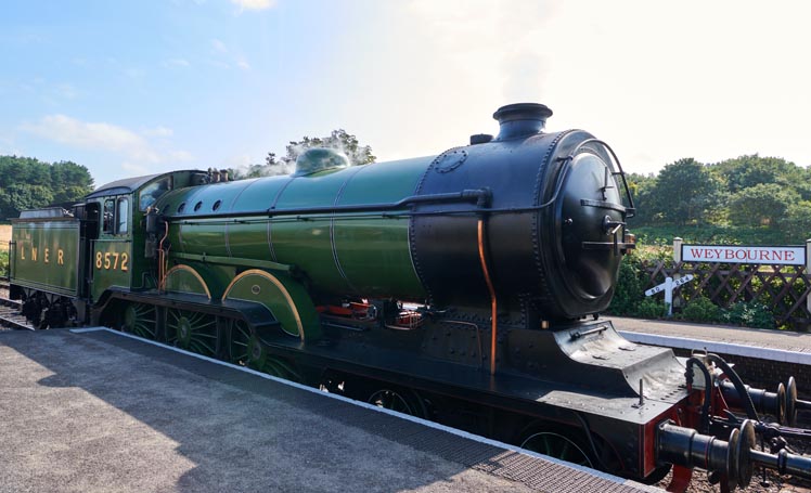 LNER B12 in Weyboure station on Saturday 4th September 2021.