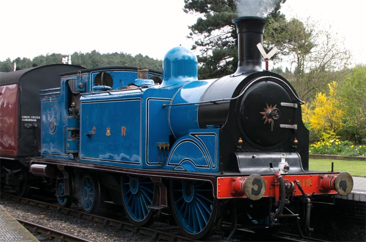 C.R 0-4-4T in Weyboure on Saturday 6th April 2019.
