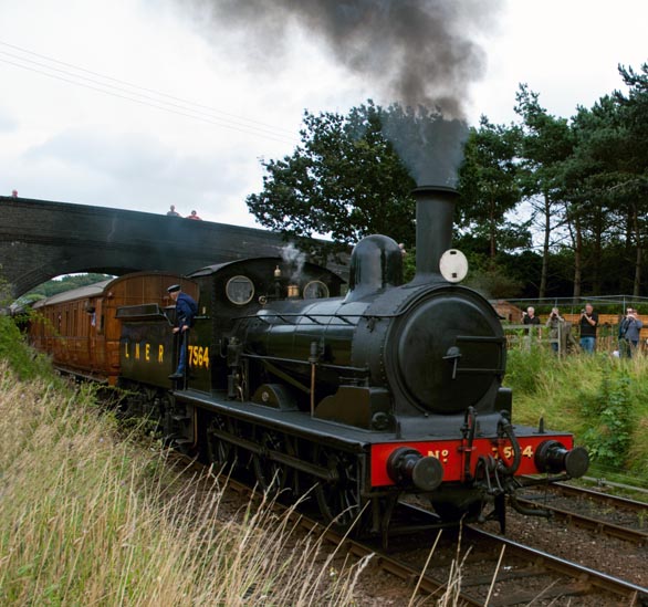 LNER J15 no.7564 at Weybourne 