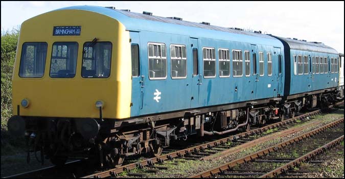 Metro Cammell 101 681 in the sidings at Weyborne in 2006