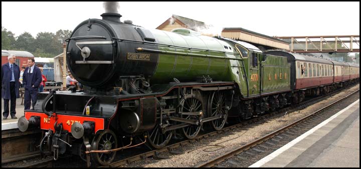 LNER 4771 Green Arrow at the Nene Valley Railway