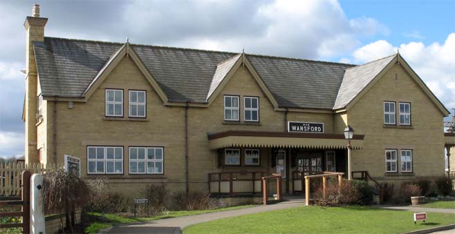 The New Wansford Station Building