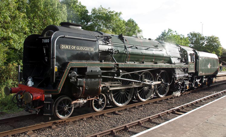 71000 Duke of Gloucester at the NVR