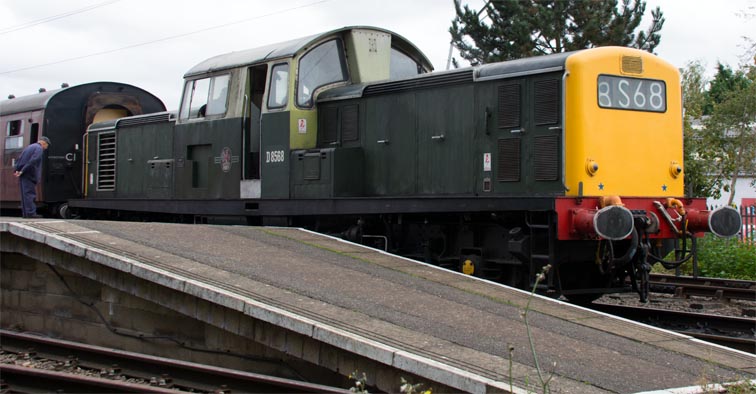 D8568 Clayton on the 11th of October in 2019 