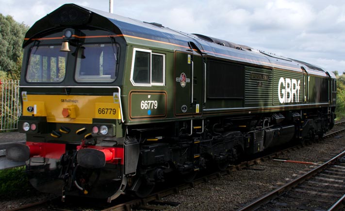 GBRf class 66779 Evening Star 