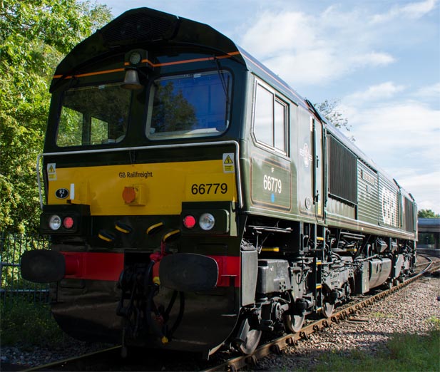 GBRf class 66779 Evening Star 