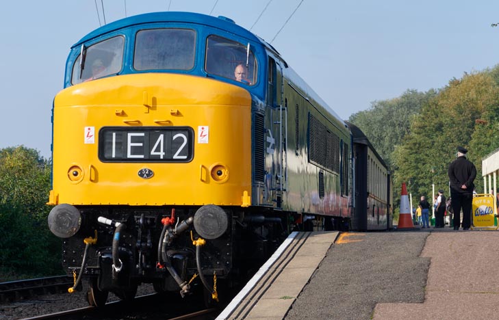 D182 at the NVR's Peterborough station.