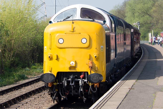 Class 55018 Ballymoss 