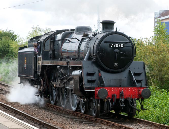 British Railways standard  Class 5 4-6-0 locomotive no. 73050  British Railways standard  Class 5 4-6-0 locomotive no. 73050