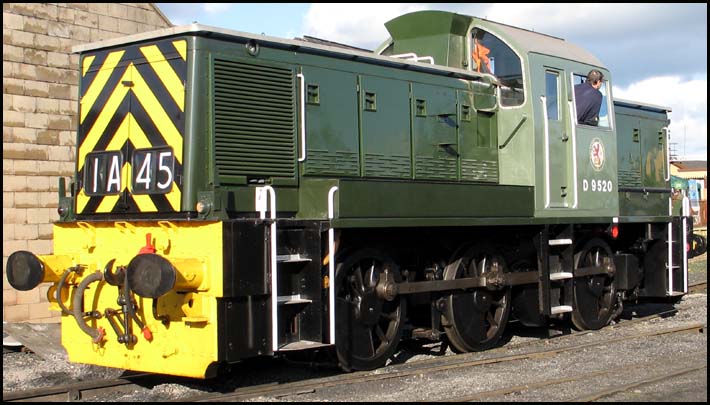 D 9520 at Wansford on the Nene Valley railway 