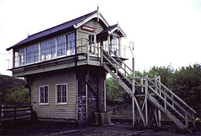 Grossmont signal box in BR days 