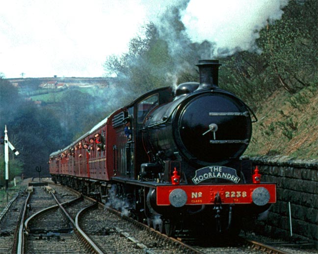 Q6 0-8-0 with the number 2238 