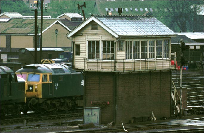 Norwich Thorpe Goods Yard" signal box  Norwich Thorpe Goods Yard signal box