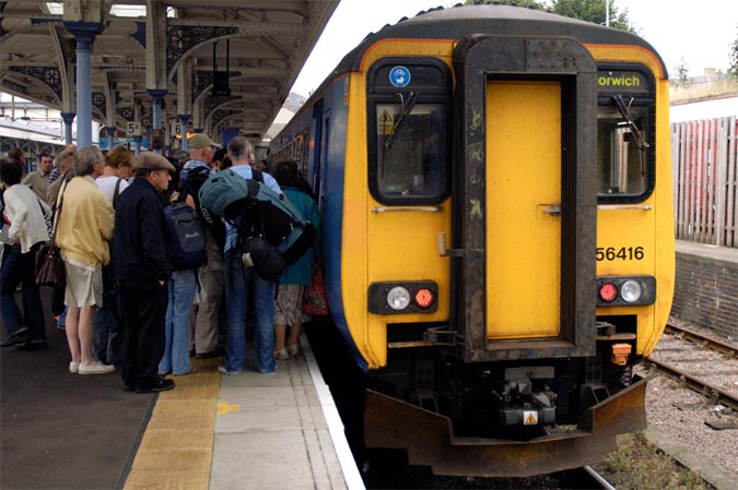 National Express East Anglia class 156416 