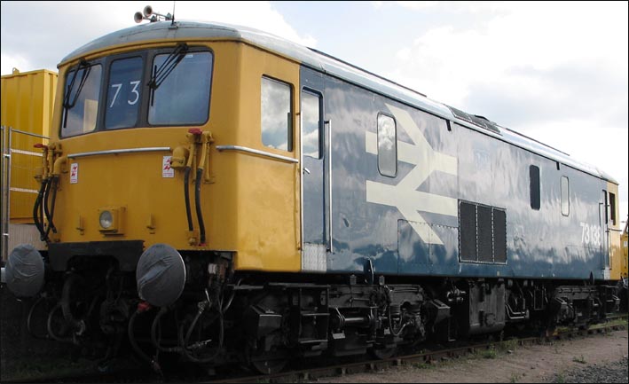Class 73138 at the ACoRP display at Norwich Station