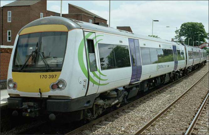 Central Trains class 170 397 at Oakham in 2005 Central Trains class 170 397 at Oakham in 2005