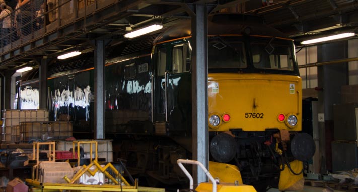 class 57602 Restormel Castle 
