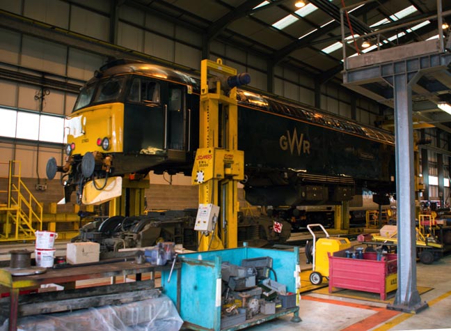 GWR class 57603 Tintagel Castle 