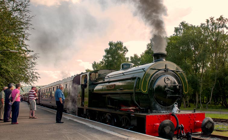 Austerity 0-6-0 Lord Phil at Rowsley station