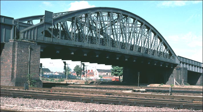 The Cresent road bridge at Peterborough 