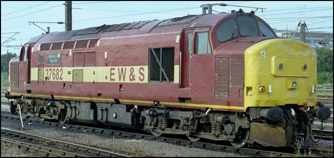 EW&S 37682 Hartlepool Pipe Mill at Peterborough Depot